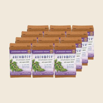 Neem Soap Ayurvedic Lavender Neem 12x78g