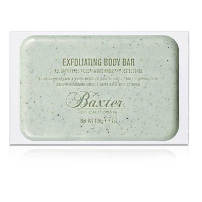 Baxter Of California Exfoliating Body Bar Cedarwood & Oakmoss 198g