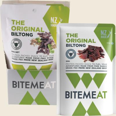 Grass Fed Biltong Original 10x50g