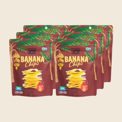 Banana Chips Hickory BBQ 6x46.8g