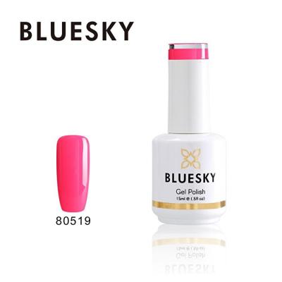 Bluesky 80519 Hot Pop Pink Gel Nail Polish 15ml