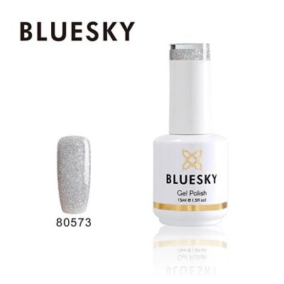 Bluesky 80573 Silver Glitter Explosion Gel Nail Polish 15ml