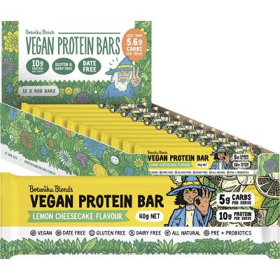 Vegan Protein Bars Lemon Cheesecake 12x40g