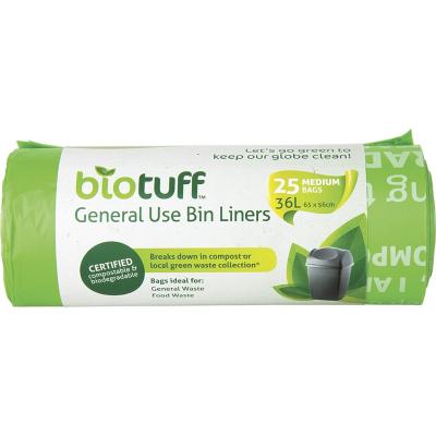 General Use Bin Liners Medium 36L 25pk