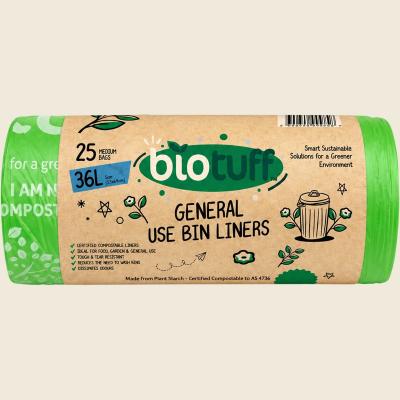 General Use Bin Liners 36L 25pk General Use Bin Liners 36L 25pk