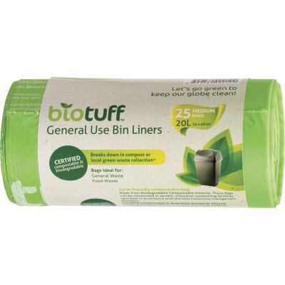 General Use Bin Liners Medium20L 25pk