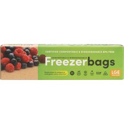 Compostable Freezer Bags Large 6L 20pk