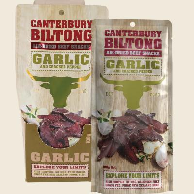 Grass Fed Garlic & Cracked Pepper 10x100g