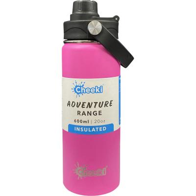 Stainless Steel Bottle Adventure Insulated Magenta 600ml