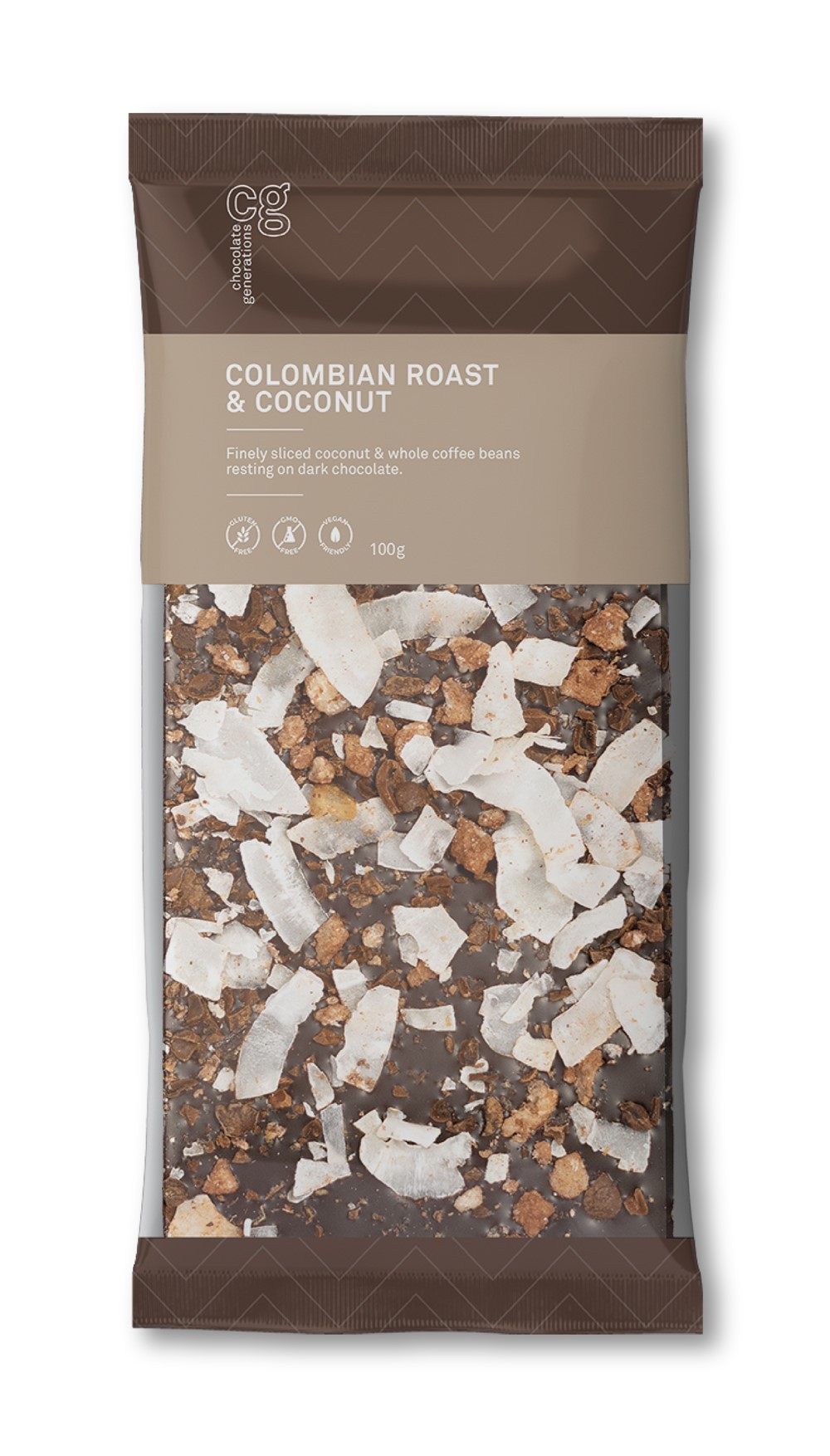 Chocolate Generations Chocolate Colombian Roast 10x100g