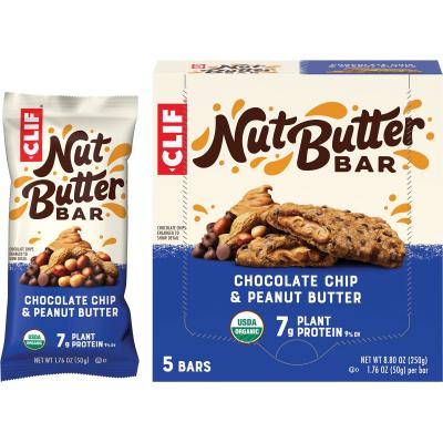 Nut Butter Bar Chocolate Chip & Peanut Butter 5x50g