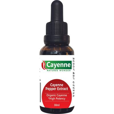 Cayenne Pepper Extract with dropper 30ml