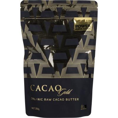 Cacao Gold Butter Chunks Raw Certified Organic 250g