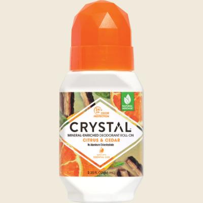 Roll-On Deodorant Citrus & Cedar 66ml