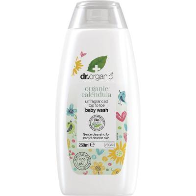 Unfragranced Top To Toe Baby Wash Organic Calendula 250ml