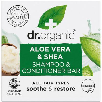 Shampoo & Conditioner Bar Aloe Vera & Shea All Hair 75g