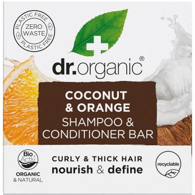 Shampoo & Conditioner Bar Coconut Orange Curly & Thick 75g