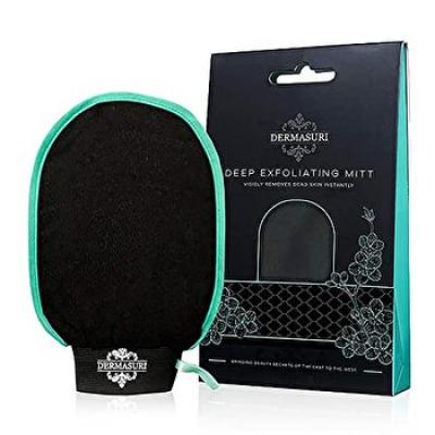 Dermasuri Deep Exfoliating Body Scrub Mitt