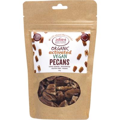 Organic Activated Pecans Vegan 120g