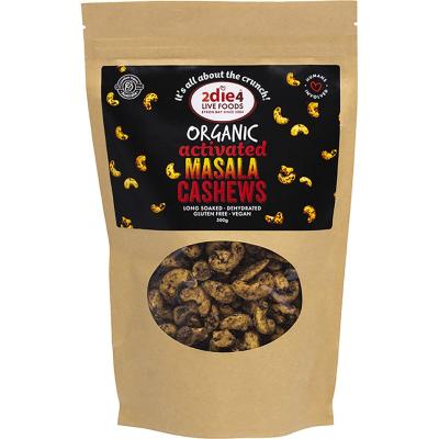 Organic Activated Masala Cashews 300g