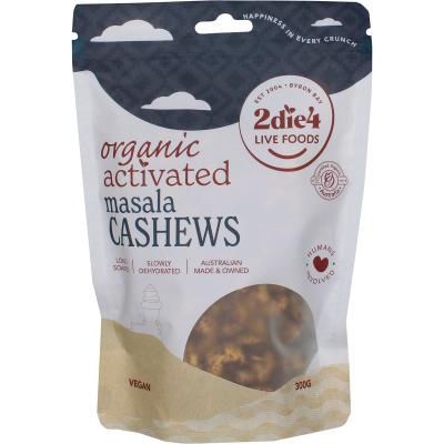 Organic Activated Masala Cashews 300g