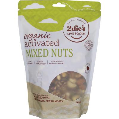 Organic Activated Mixed Nuts with Fresh Whey 600g