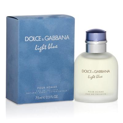 Dolce & Gabbana Light Blue Pour Homme Eau De Toilette 75ml