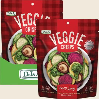 Veggie Crisps Hot & Spicy 9x90g Veggie Crisps Hot & Spicy 9x90g