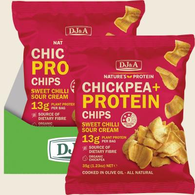 Chickpea + Protein Chips Sweet Chilli & Sour Cream 9x35g