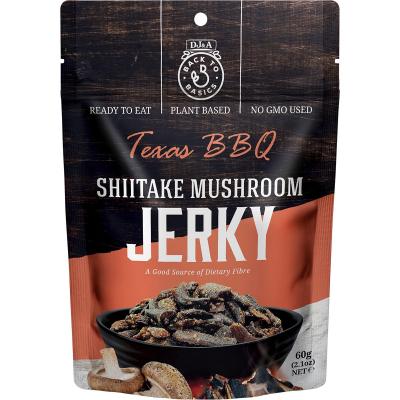 Shiitake Mushroom Jerky Texas BBQ 12x60g