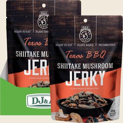 Shiitake Mushroom Jerky Texas BBQ 12x60g