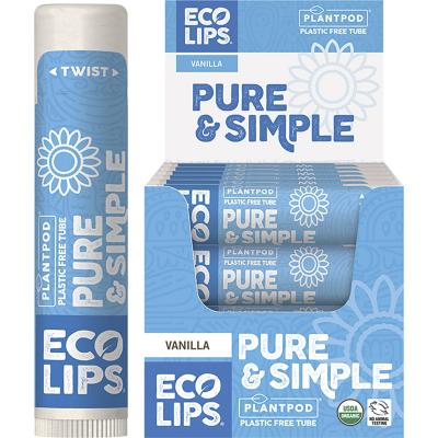 Lip Balm Display Pure & Simple Vanilla 24x4.25g