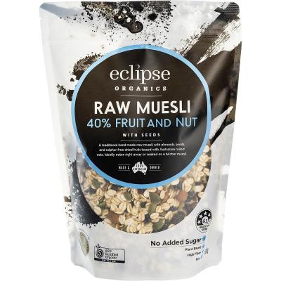 Raw Muesli 40% Fruit & Nut 500g