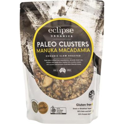 Paleo Clusters Manuka Macadamia 450g