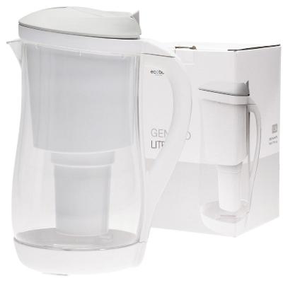 Gentoo Plastic Water Filter Jug Grey & White 1.5L