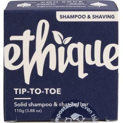 Solid Shampoo & Shaving Bar Tip-to-Toe 110g