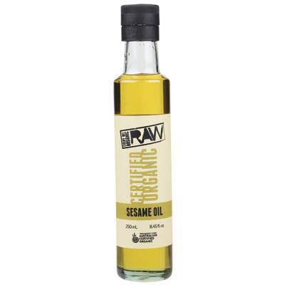 Sesame Oil Extra Virgin Cold Pressed Unrefined 250ml