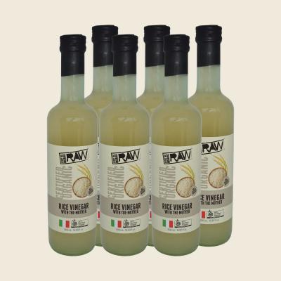 Rice Wine Vinegar with The Mother 6x500ml