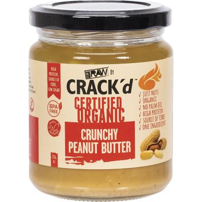 Crack'd Crunchy Peanut Butter 250g