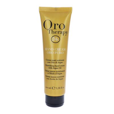 Fanola Oro Therapy Nourishing Hand Cream With Argan Oil 100ml