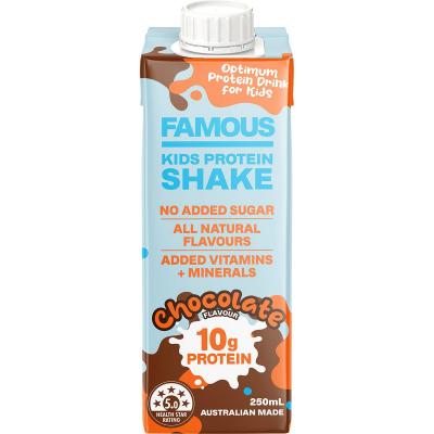 Kids Protein Shake Chocolate 12x250ml