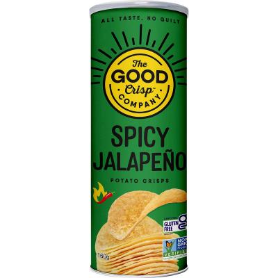 Potato Crisps Spicy Jalapeno 8x160g