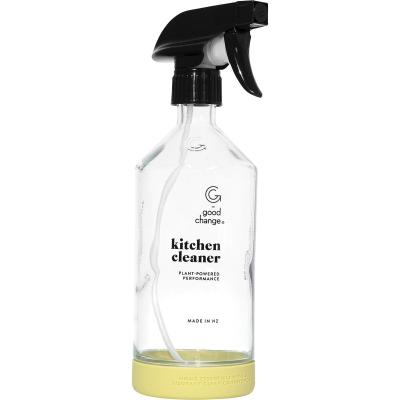 Glass Bottle with Spray Trigger Kitchen Cleaner 6x500ml