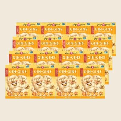 Gin Gins Ginger Candy Hard Double Strength 12x84g