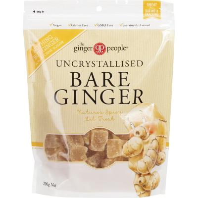 Uncrystallised Bare Ginger 12x200g