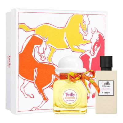 Hermes Twilly Eau Ginger 2pc Women Gift Set - Eau De Parfum & 35ml Body Lotion 50ml