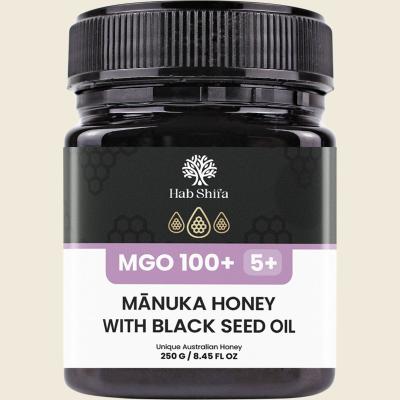 Manuka Honey with Black Seed Oil MGO100+ 250g
