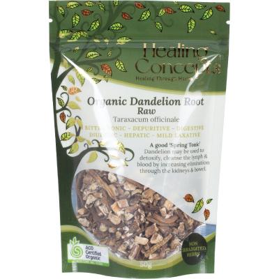 Organic Dandelion Root Raw 50g