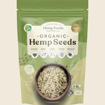Organic Hemp Seeds Hulled 250g