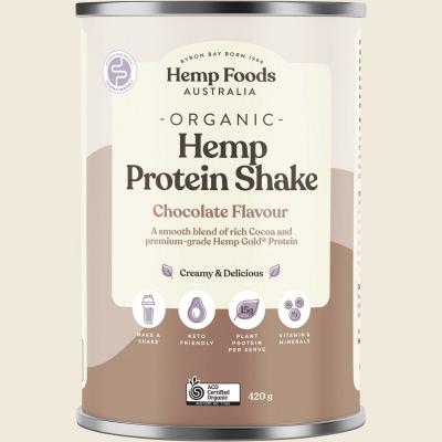 Organic Hemp Protein Shake Chocolate 420g